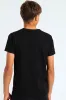 Boys Textured Tee - Black sold by Edgars