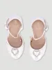 Pre-Girls Occasion Heel Pump - White sold by Edgars