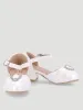 Pre-Girls Occasion Heel Pump - White sold by Edgars