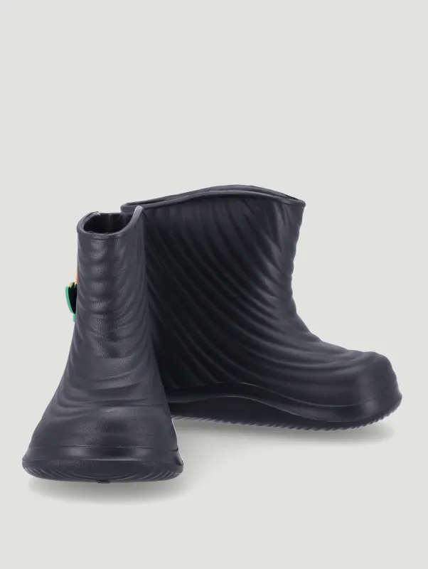 Pre-Boys Moulded Wellington Boots - Black made by Edgars