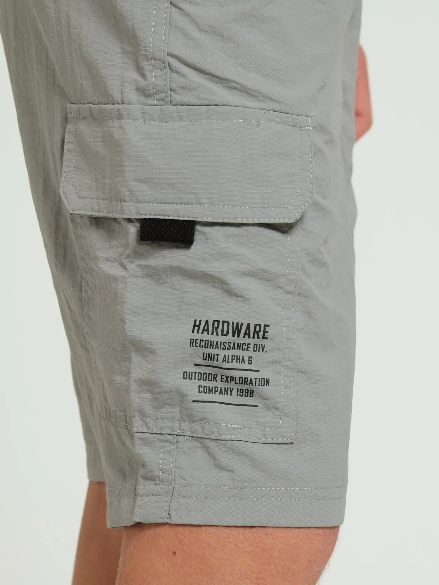 Boys Parachute Shorts - Grey sold by Edgars product image thumbnail 4