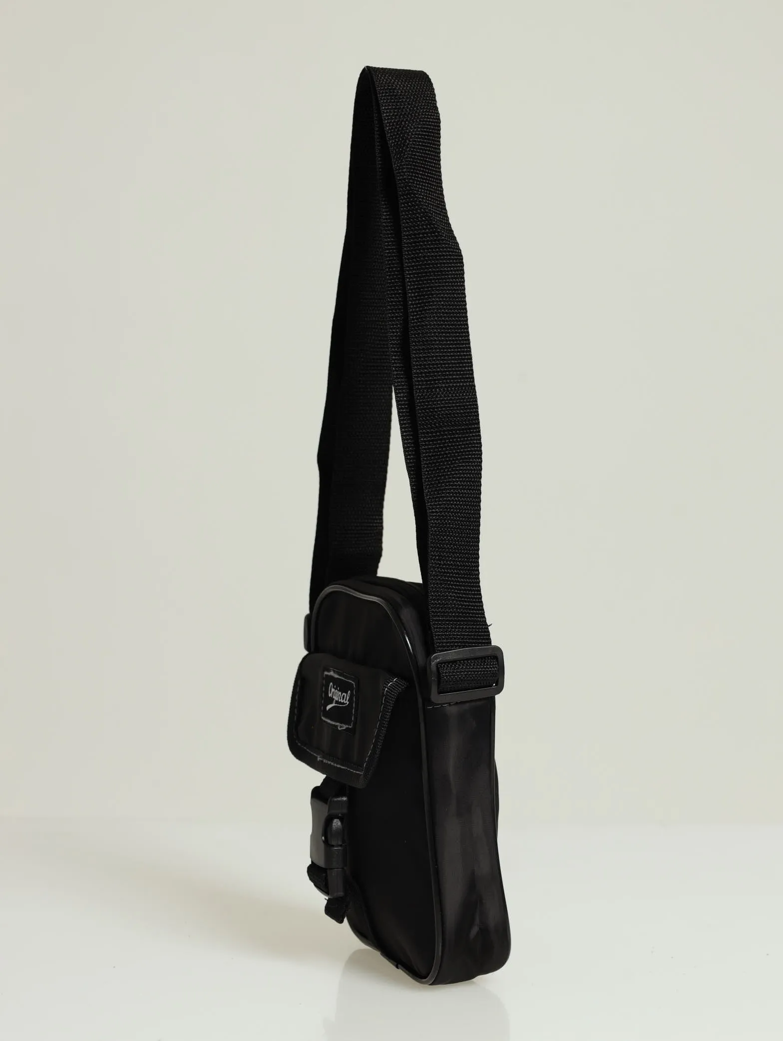 Boys Woven Badge Sling Bag - Black sold by Edgars product image thumbnail 2