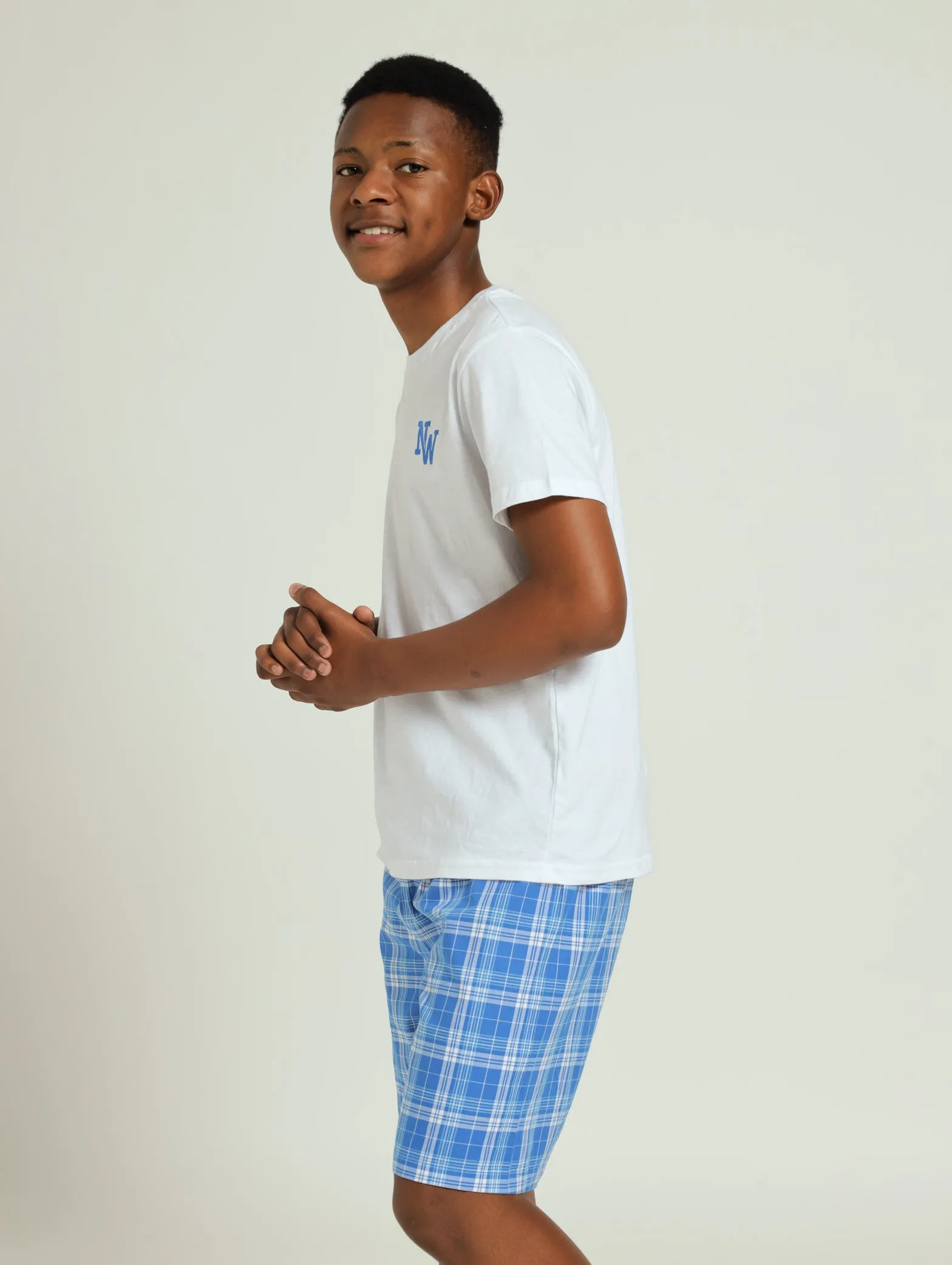 Boys Embossed Woven Sleep Set - White sold by Edgars product image thumbnail 2