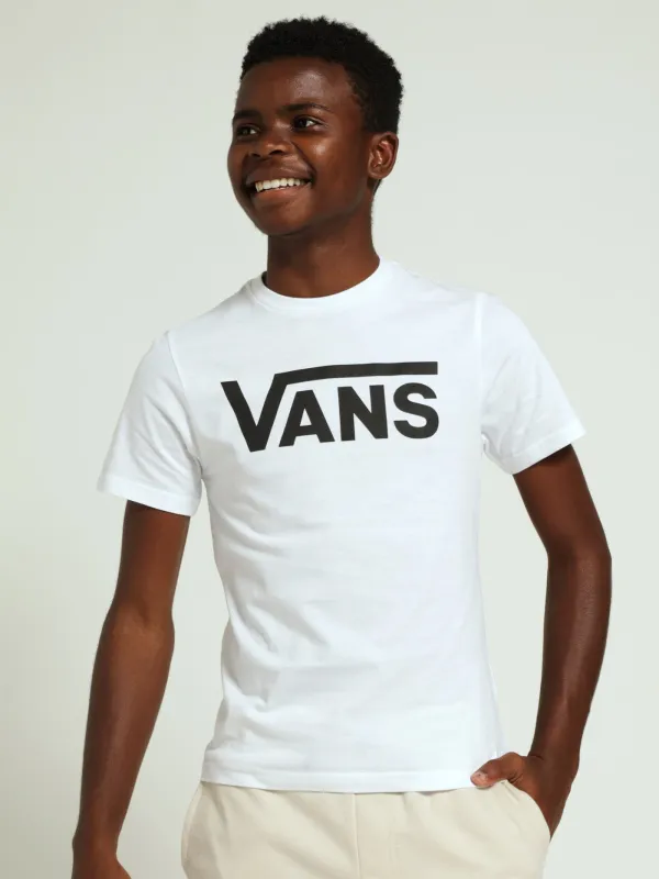Boys Core Tee - White sold by Edgars