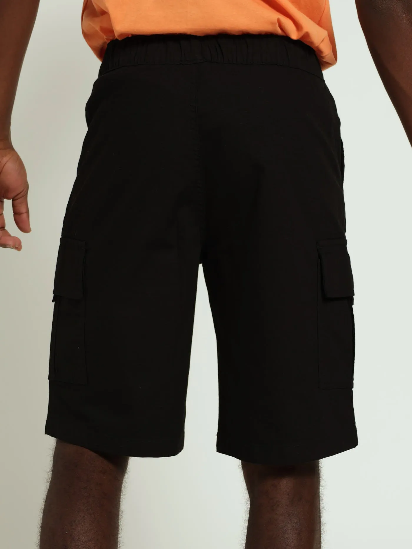 Boys Rip Stop Cargo Shorts - Black sold by Edgars product image thumbnail 3