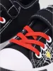 Pre-Boys Canvas Web Sneaker - Black sold by Edgars