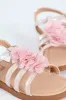 Pre-Girls Pink Flower Comfort Sandal - Pink sold by Edgars