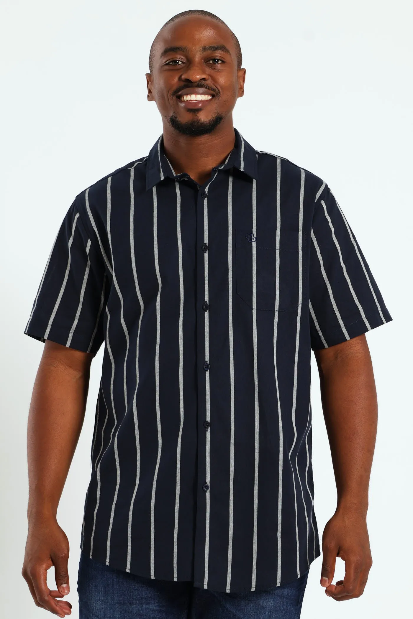 Surf Int Stripe Shirt - Navy sold by Edgars product image thumbnail 4