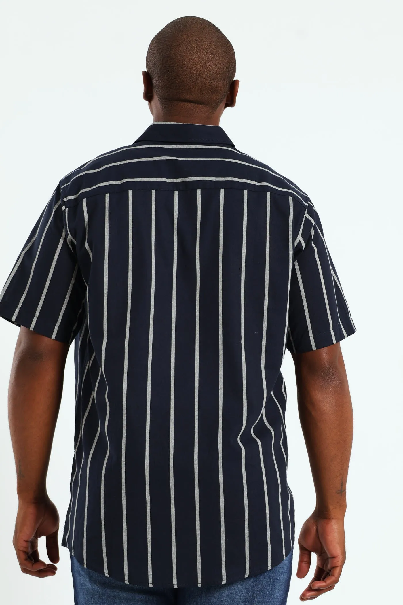 Surf Int Stripe Shirt - Navy sold by Edgars product image thumbnail 5