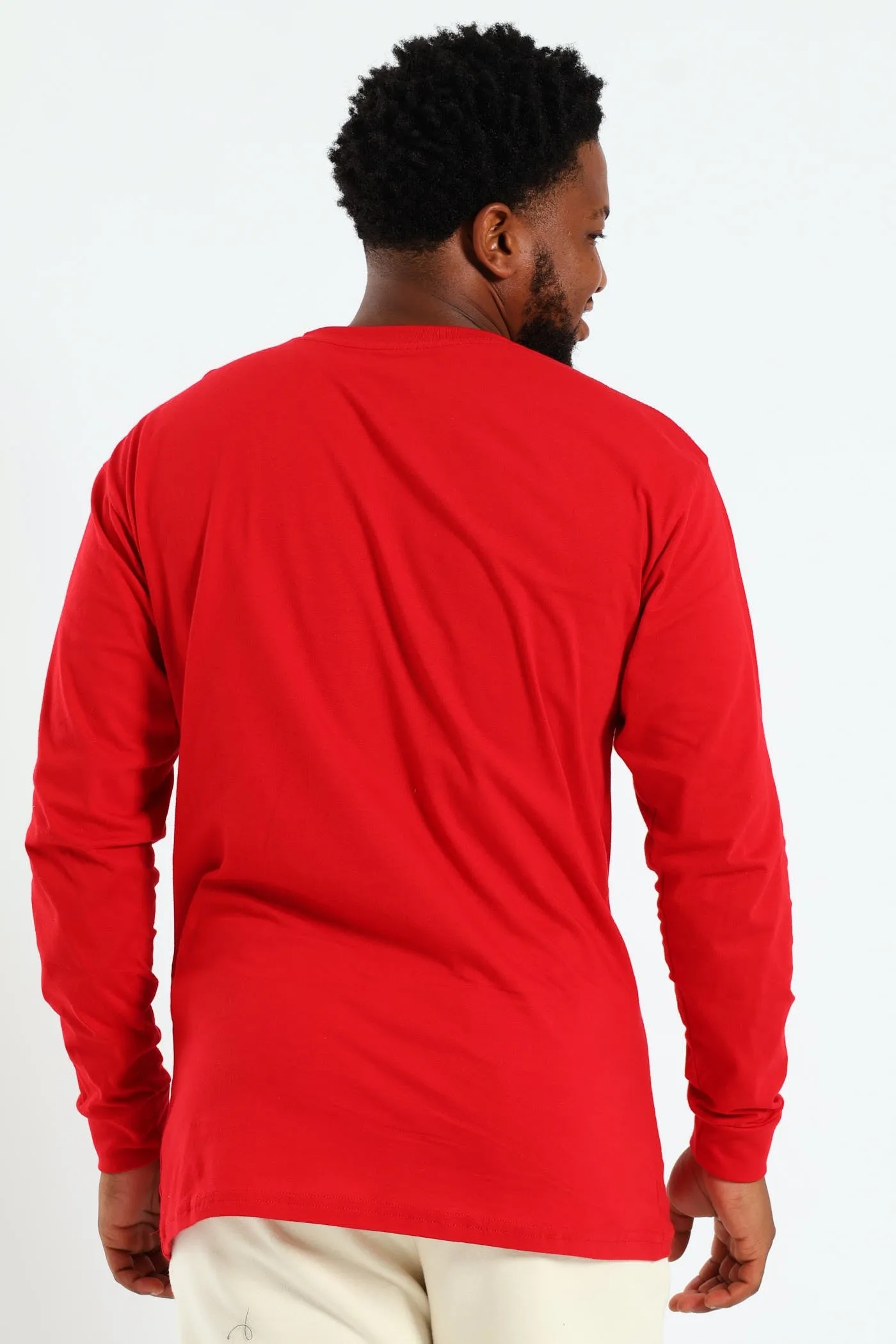 Splatter Long Sleeve Tee - Red sold by Edgars product image thumbnail 3