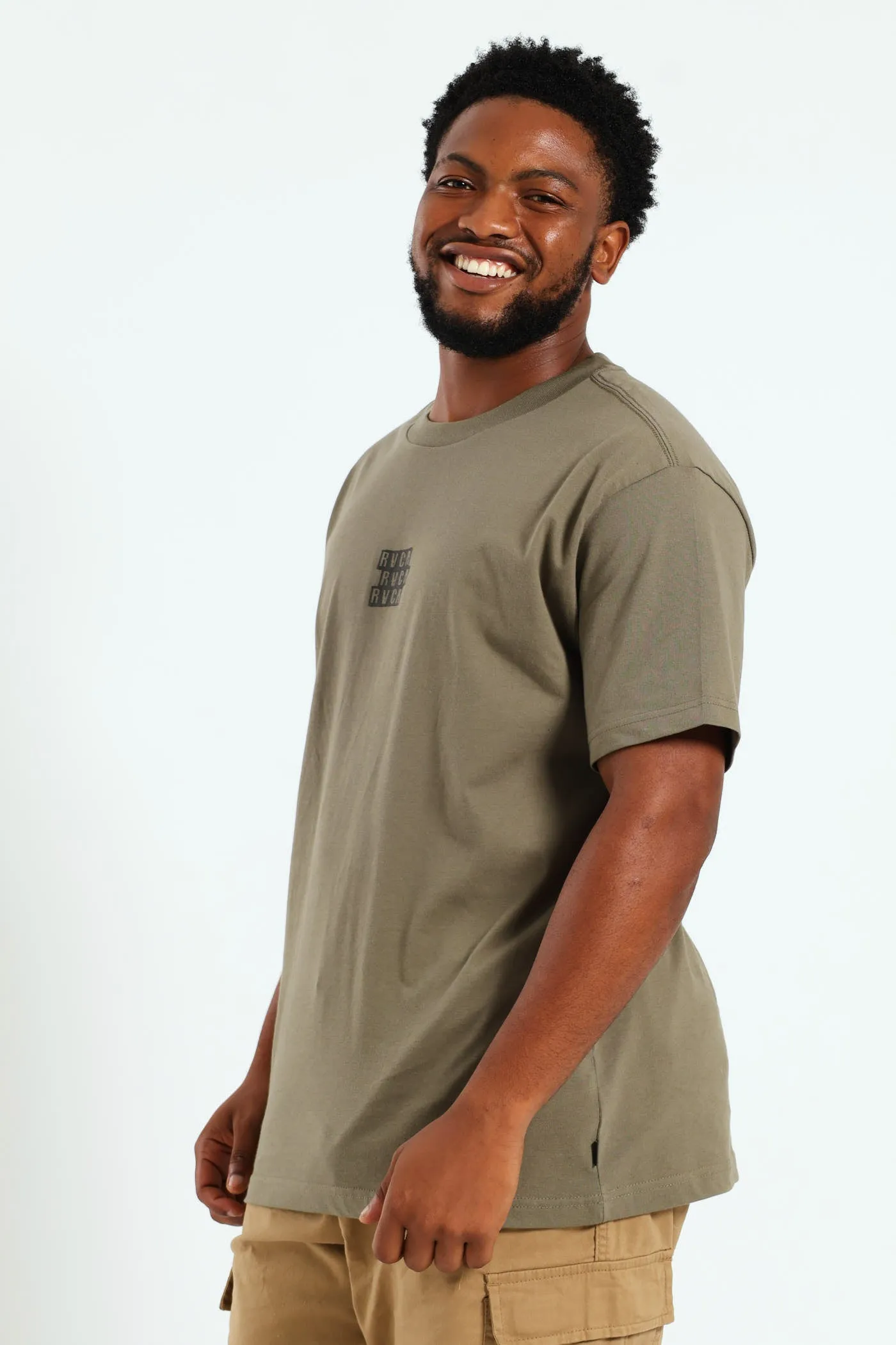 Blocked Tee - Olive sold by Edgars product image thumbnail 3