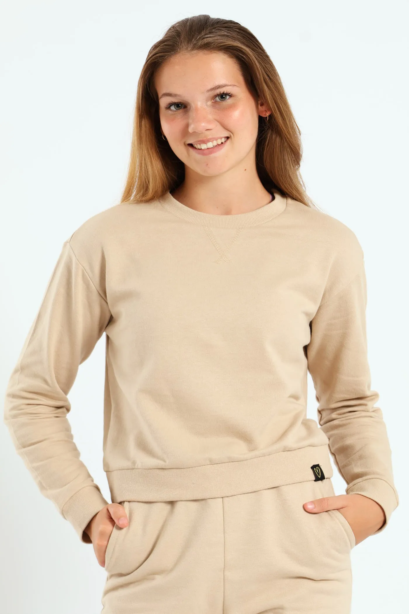 Girls Fleece Top - Tan sold by Edgars product image thumbnail 3