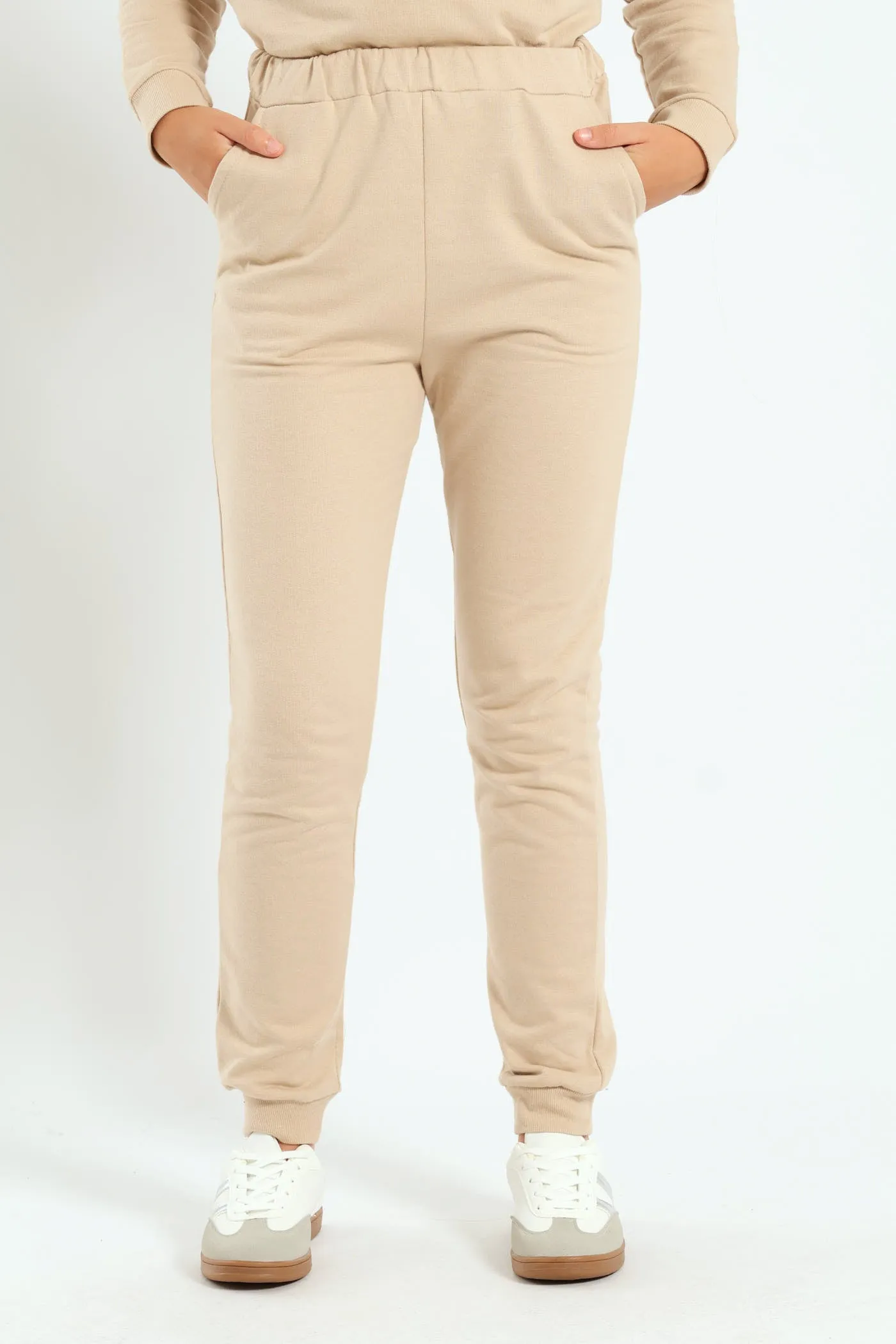 Girls Fleece Jogger - Tan sold by Edgars product image thumbnail 4