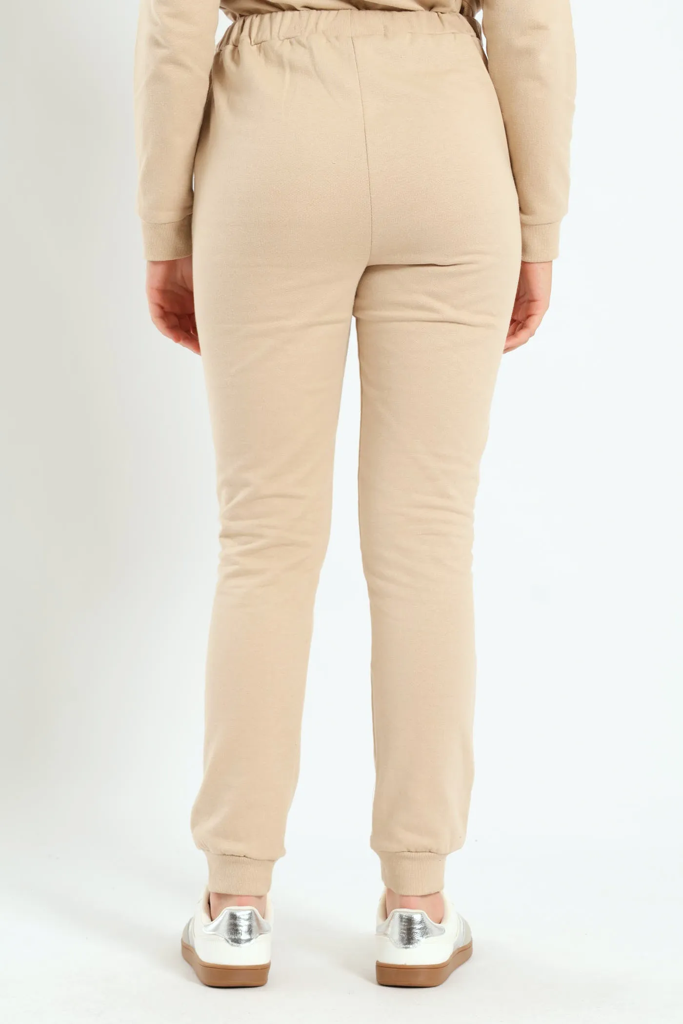 Girls Fleece Jogger - Tan sold by Edgars product image thumbnail 3