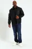 PU Zip Through Bomber - Black sold by Edgars