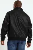 PU Zip Through Bomber - Black sold by Edgars