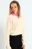 Girls Diamond Cardigan - Cream sold by Edgars