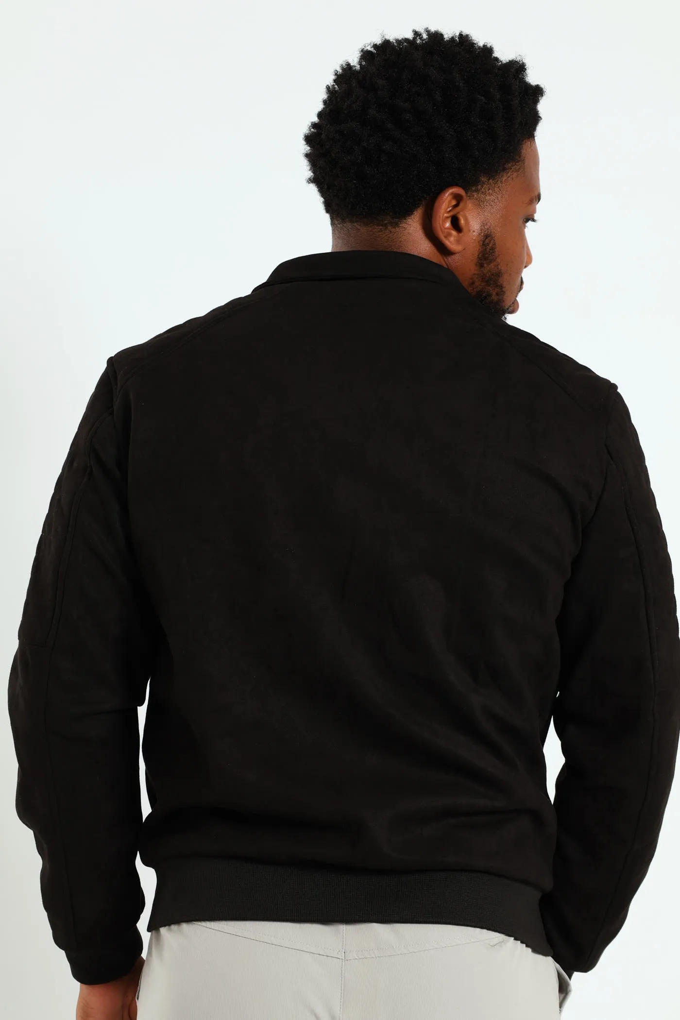 Smart Suede Jacket - Black sold by Edgars product image thumbnail 3