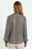 Oriane Bow Shirt - Blue sold by Edgars 