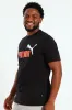 Essential Plus Two Tone Logo Tee - Black/Red sold by Edgars