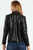 Pu Waterfall Jacket - Black sold by Edgars