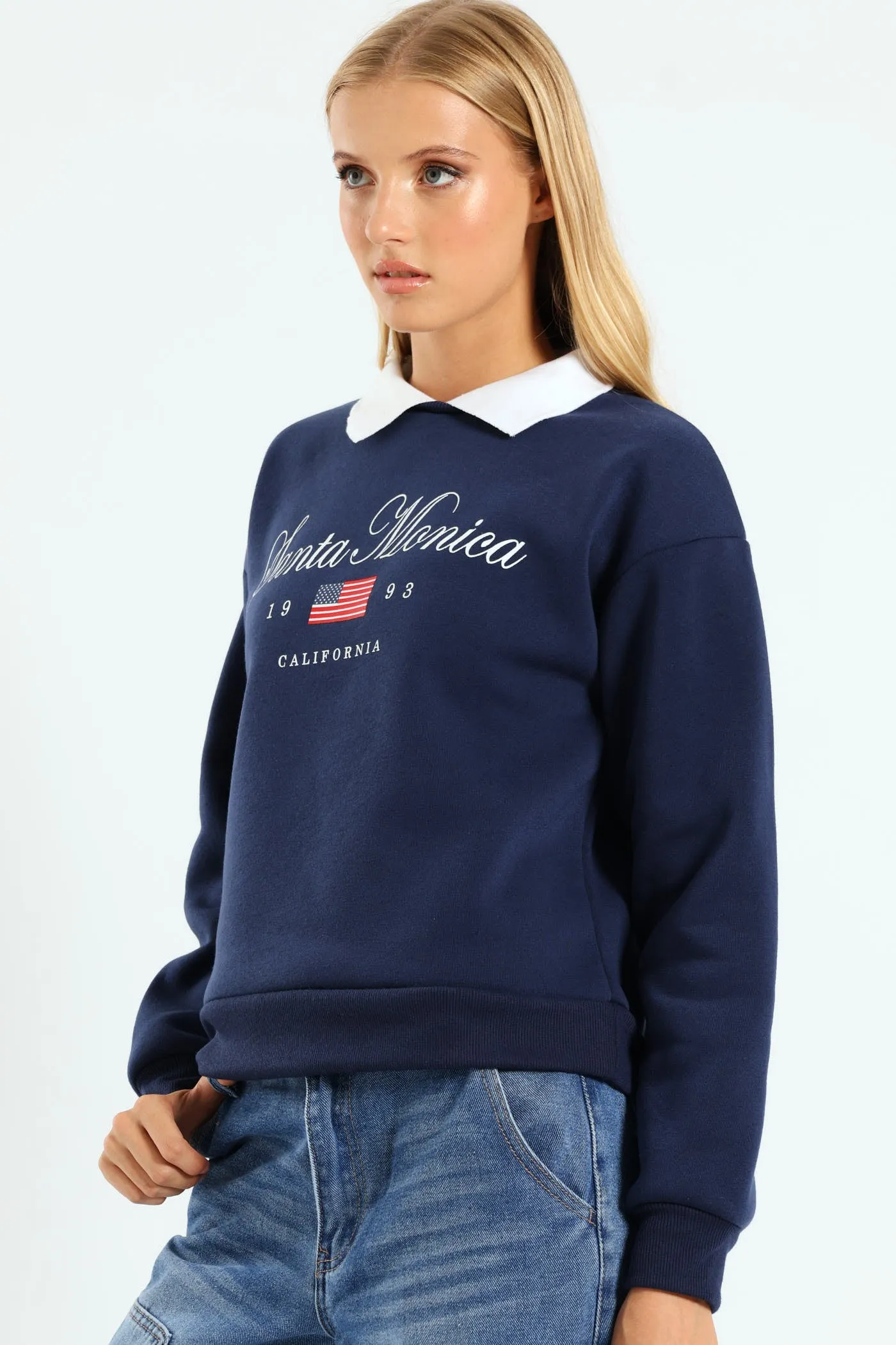 Destination Collar Sweater - Navy sold by Edgars product image thumbnail 3