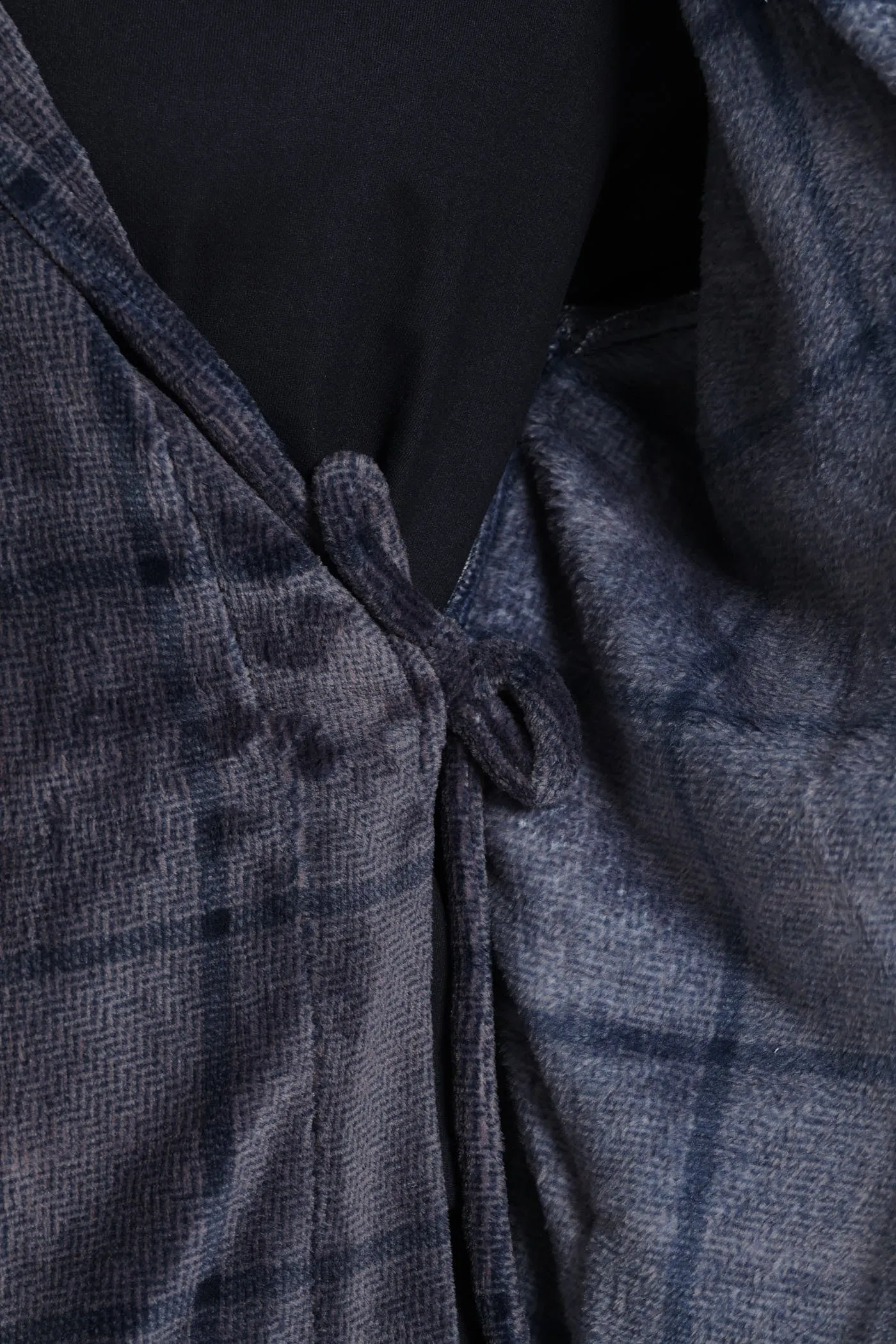 Check Hooded Gown - Grey sold by Edgars product image thumbnail 4