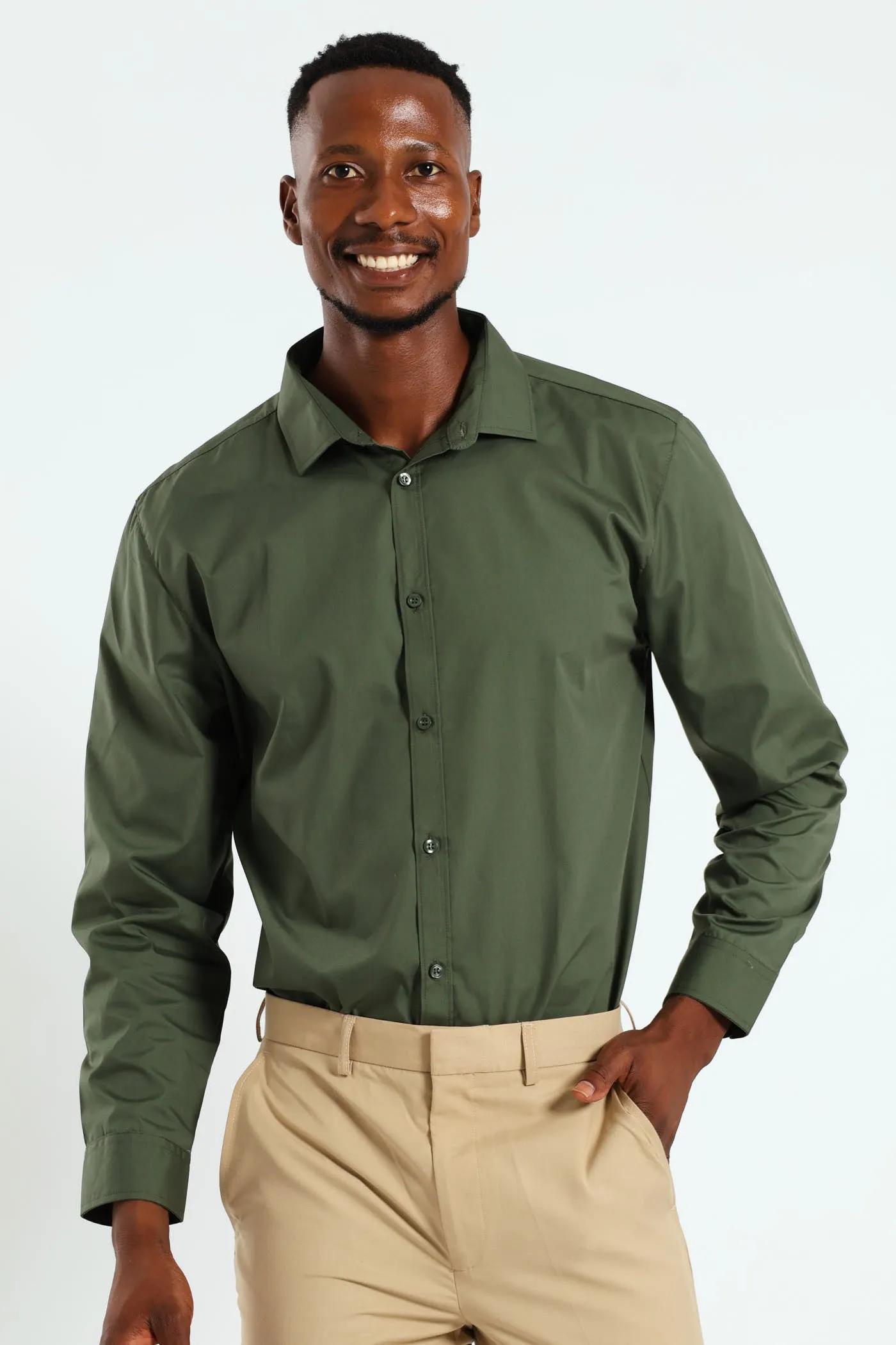 Easy Care Shirt - Fatigue sold by Edgars product image thumbnail 3