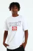 Box Script Tee - White sold by Edgars 