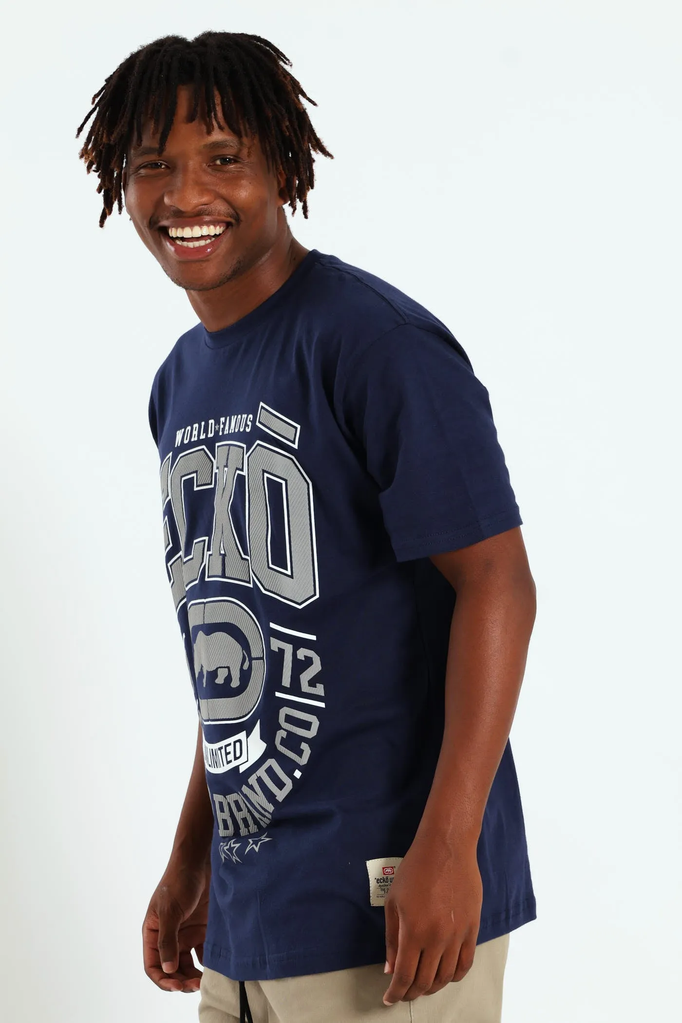 Rhino Brand Tee - Navy sold by Edgars product image thumbnail 3