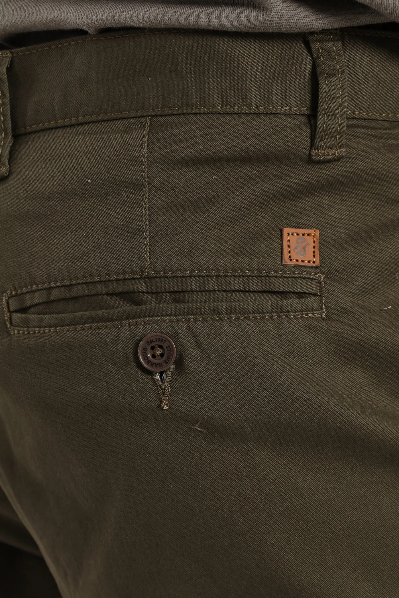 Basic Straight Stretch Chino - Green sold by Edgars product image thumbnail 4