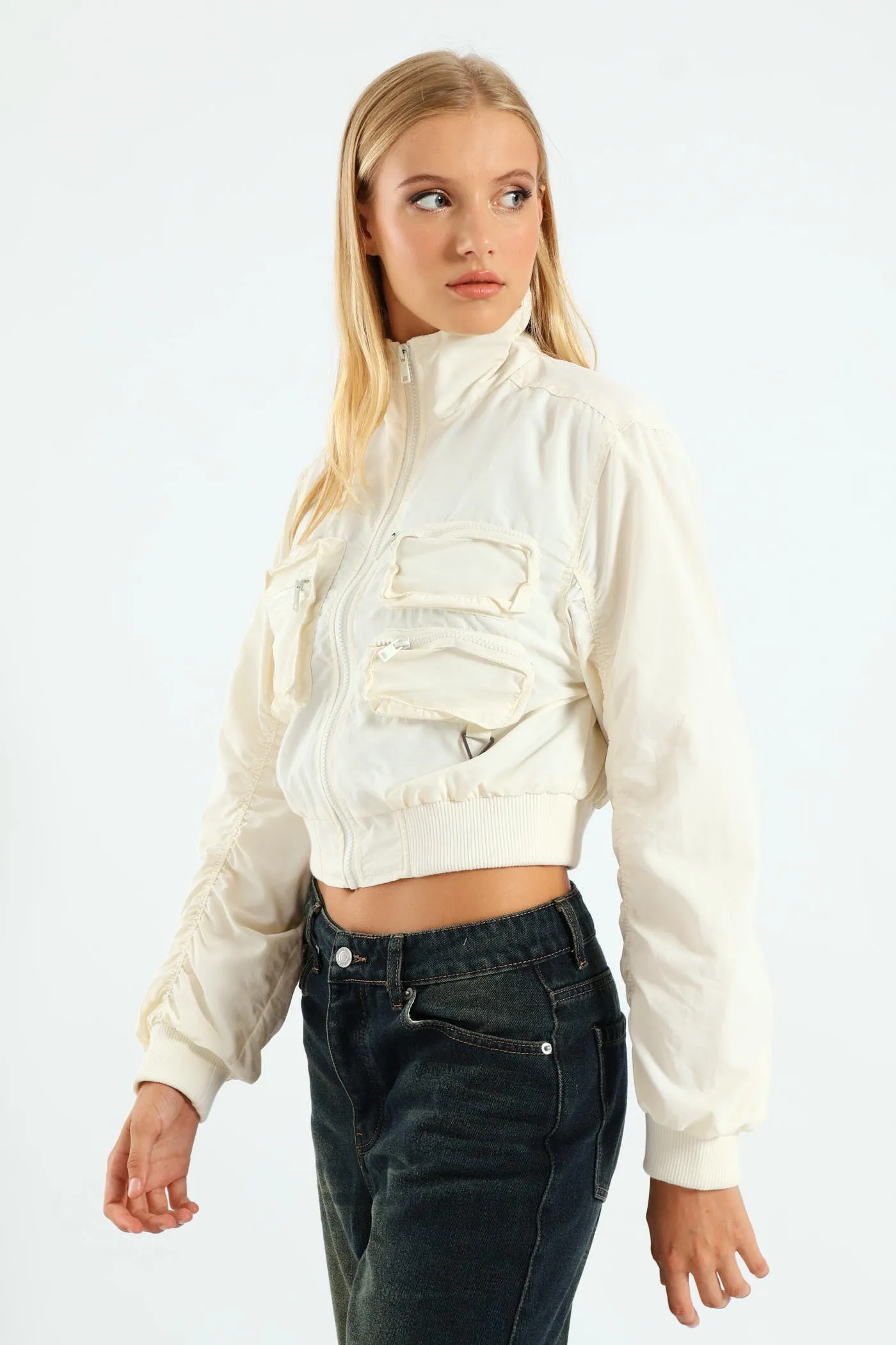 Utility Crop Bomber - Stone sold by Edgars product image thumbnail 2