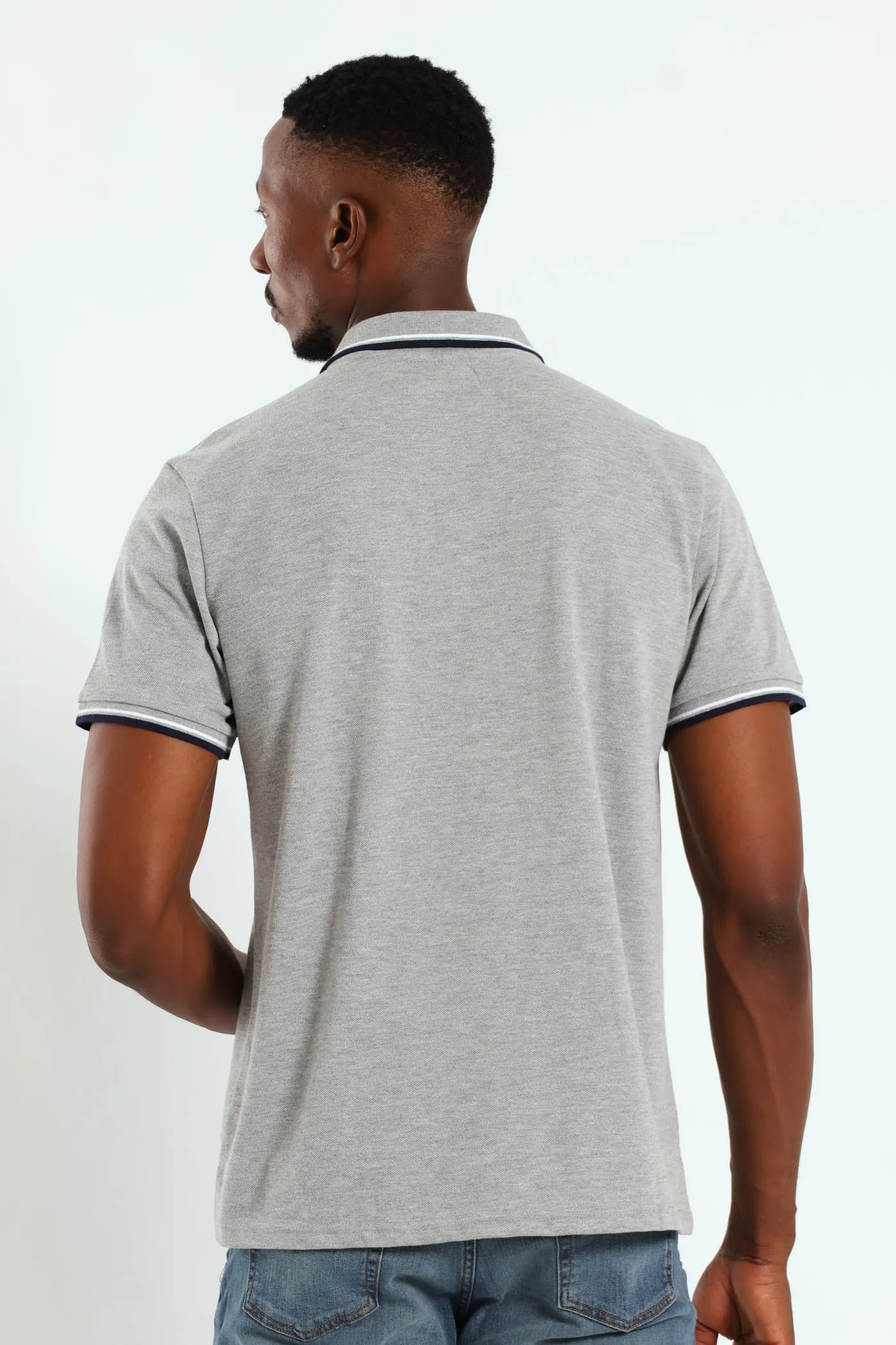 New Tipped Golfer - Grey Melange sold by Edgars product image thumbnail 2