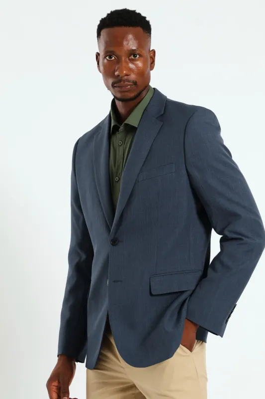 Regular Fit Essential Suit Jacket - Petrol sold by Edgars