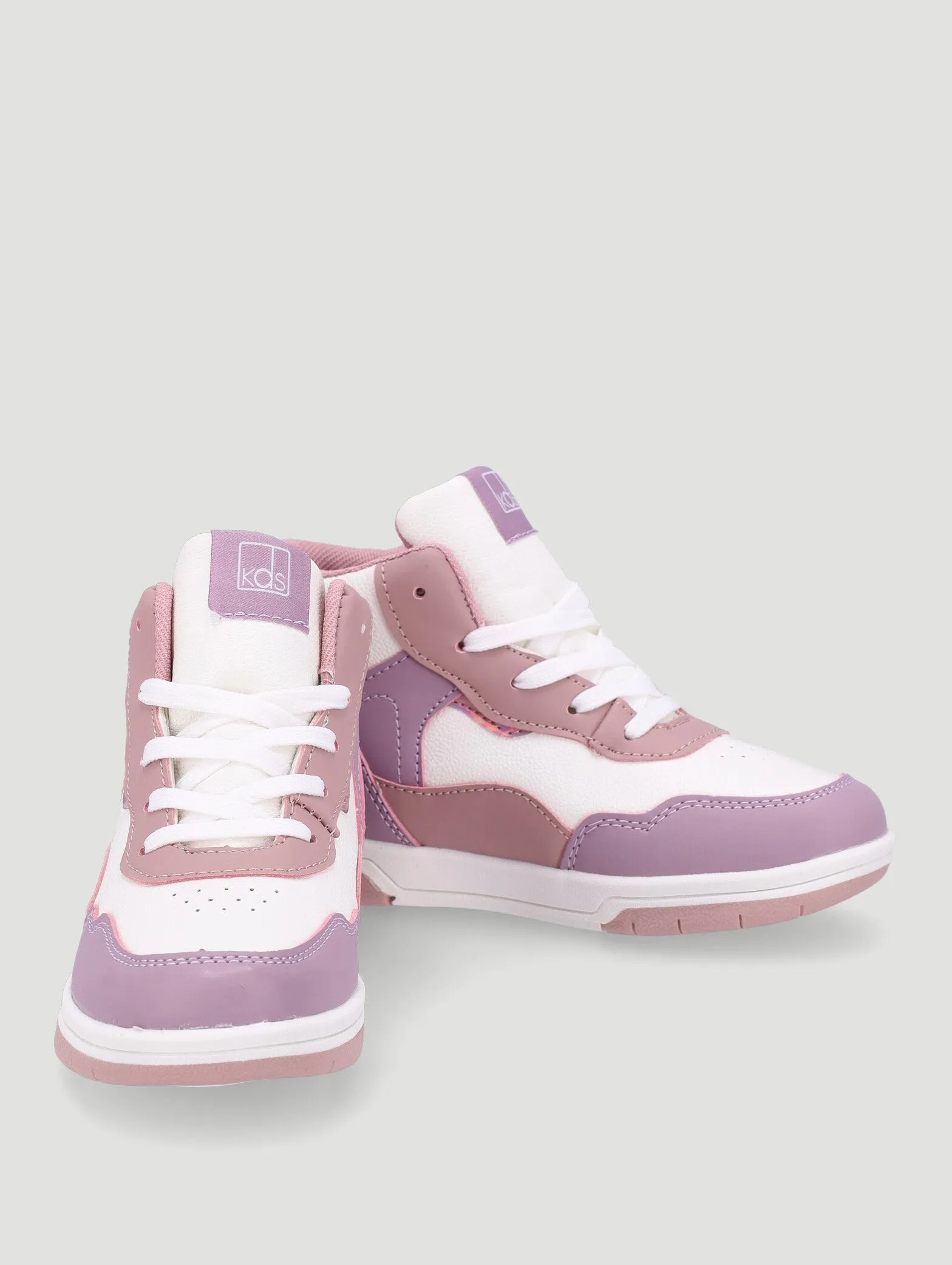 Pre-Girls High-Top Sneaker - Lilac sold by Edgars product image thumbnail 3