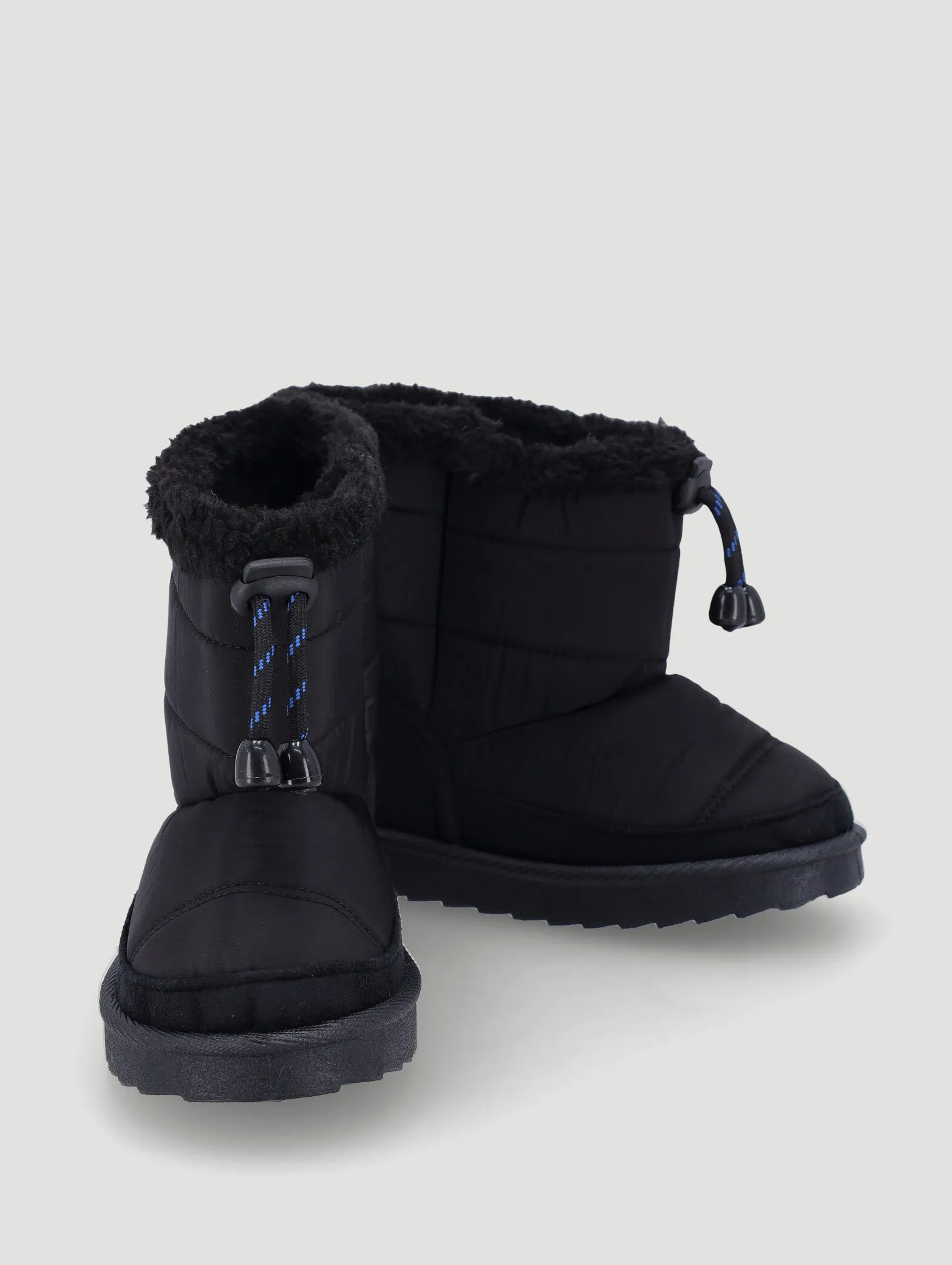 Pre-Boys Quitled Slipper Boot - Black sold by Edgars product image thumbnail 3