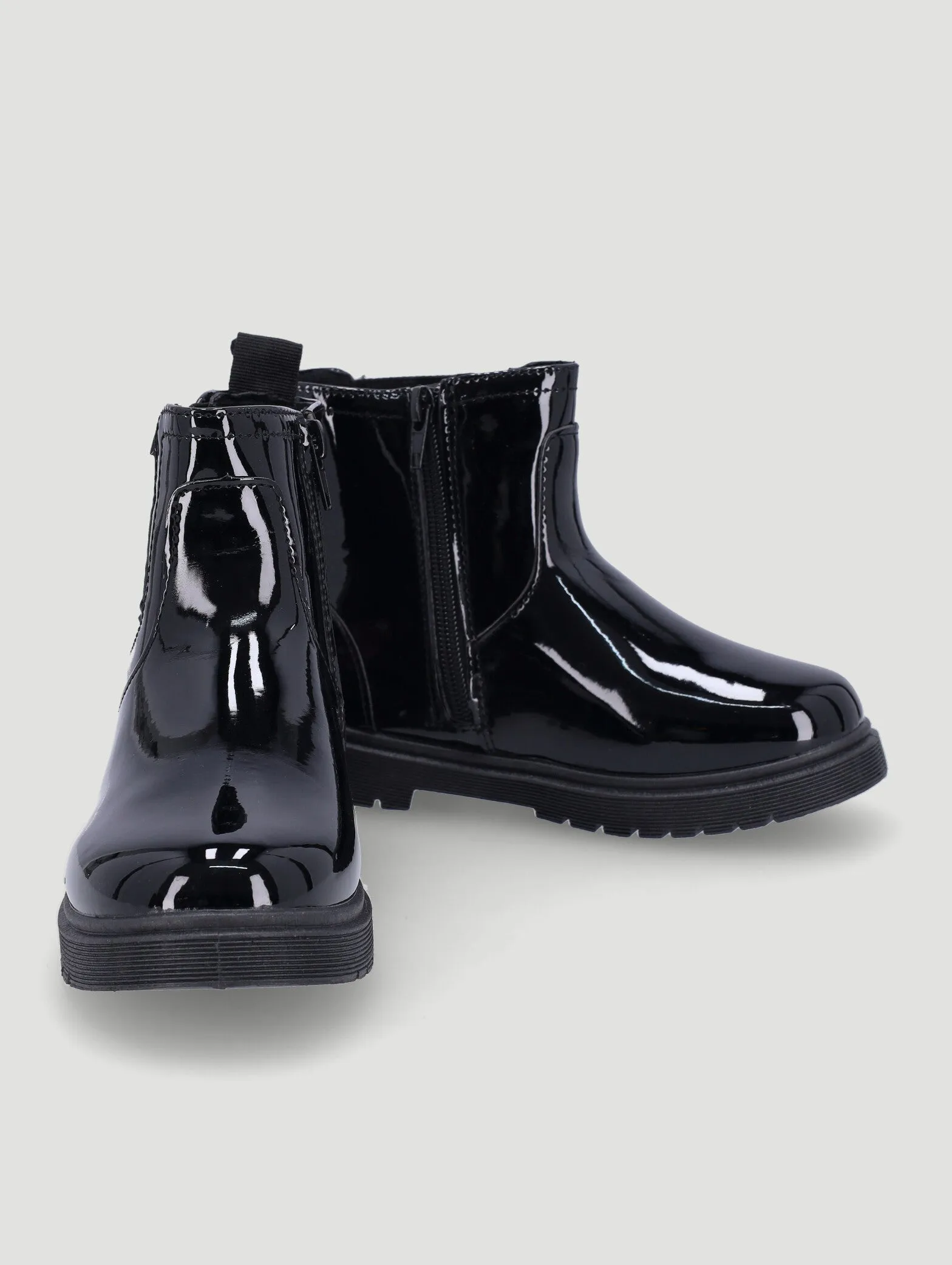 Pre-Girls Pink Bow Chelsea Boot - Black sold by Edgars product image thumbnail 4