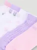 Pre-Girls 5 Pack Flower Low Cut Socks - Lilac sold by Edgars