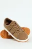 Lace Up Sneaker With Side Stripe - Taupe sold by Edgars