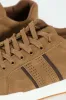 Lace Up Sneaker With Side Stripe - Taupe sold by Edgars