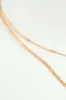 3 Layer Faux Pearl Pendant Necklace - Gold sold by Edgars