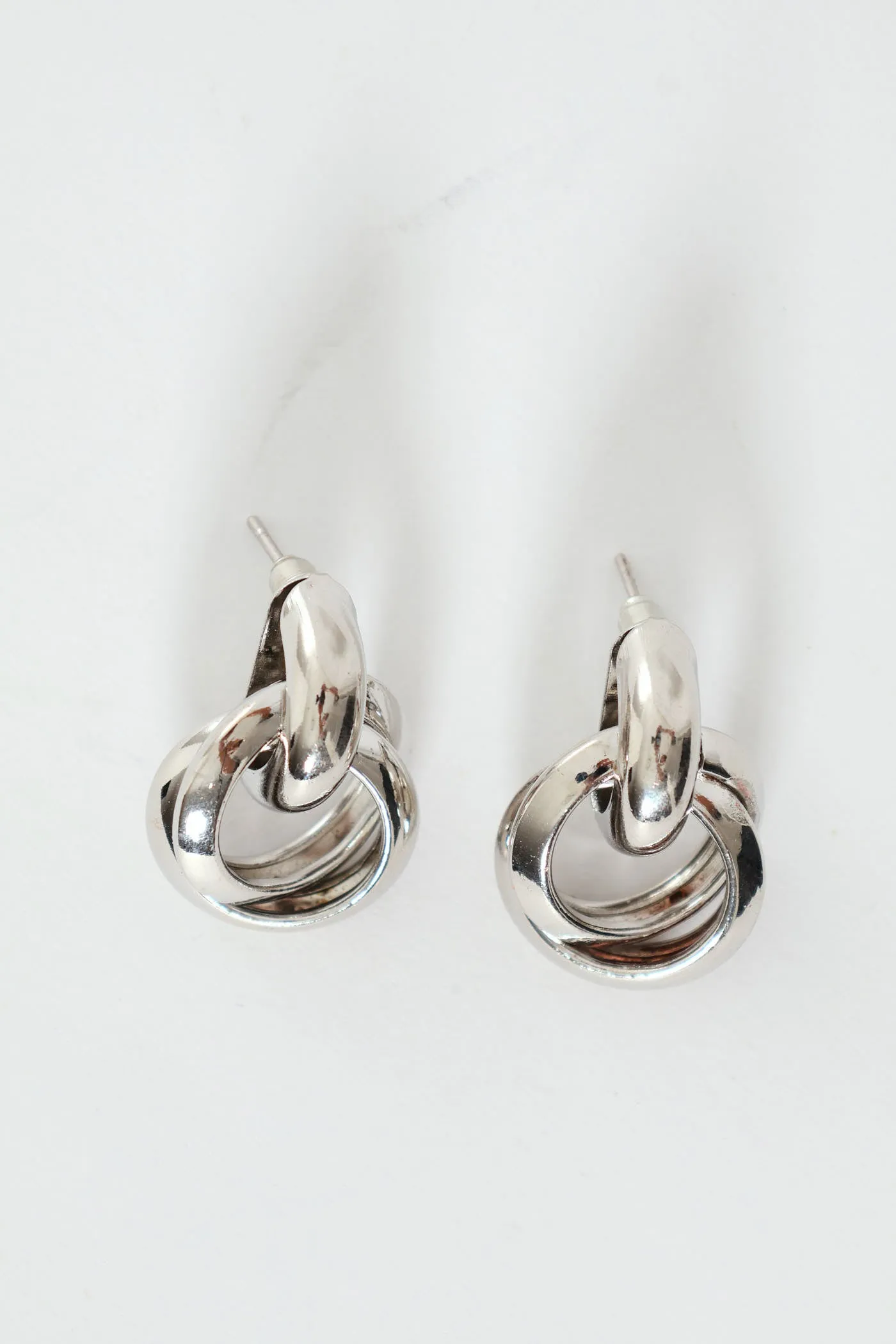 Twisted Knot Earring - Silver sold by Edgars product image thumbnail 2