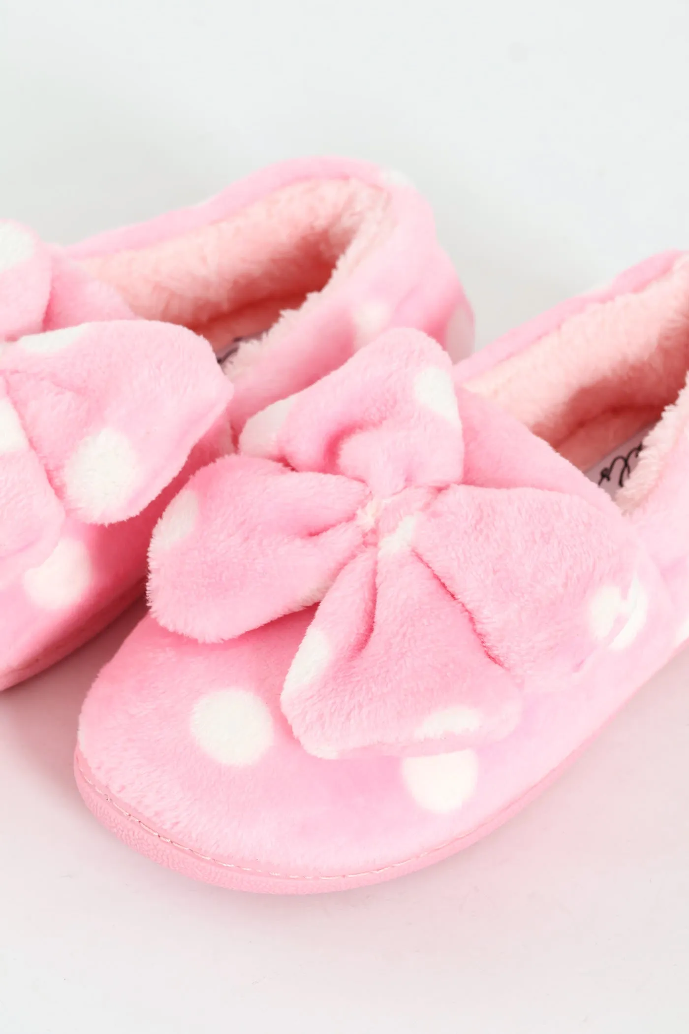 Full Closed Polka Dot Slipper - Pink sold by Edgars product image thumbnail 2