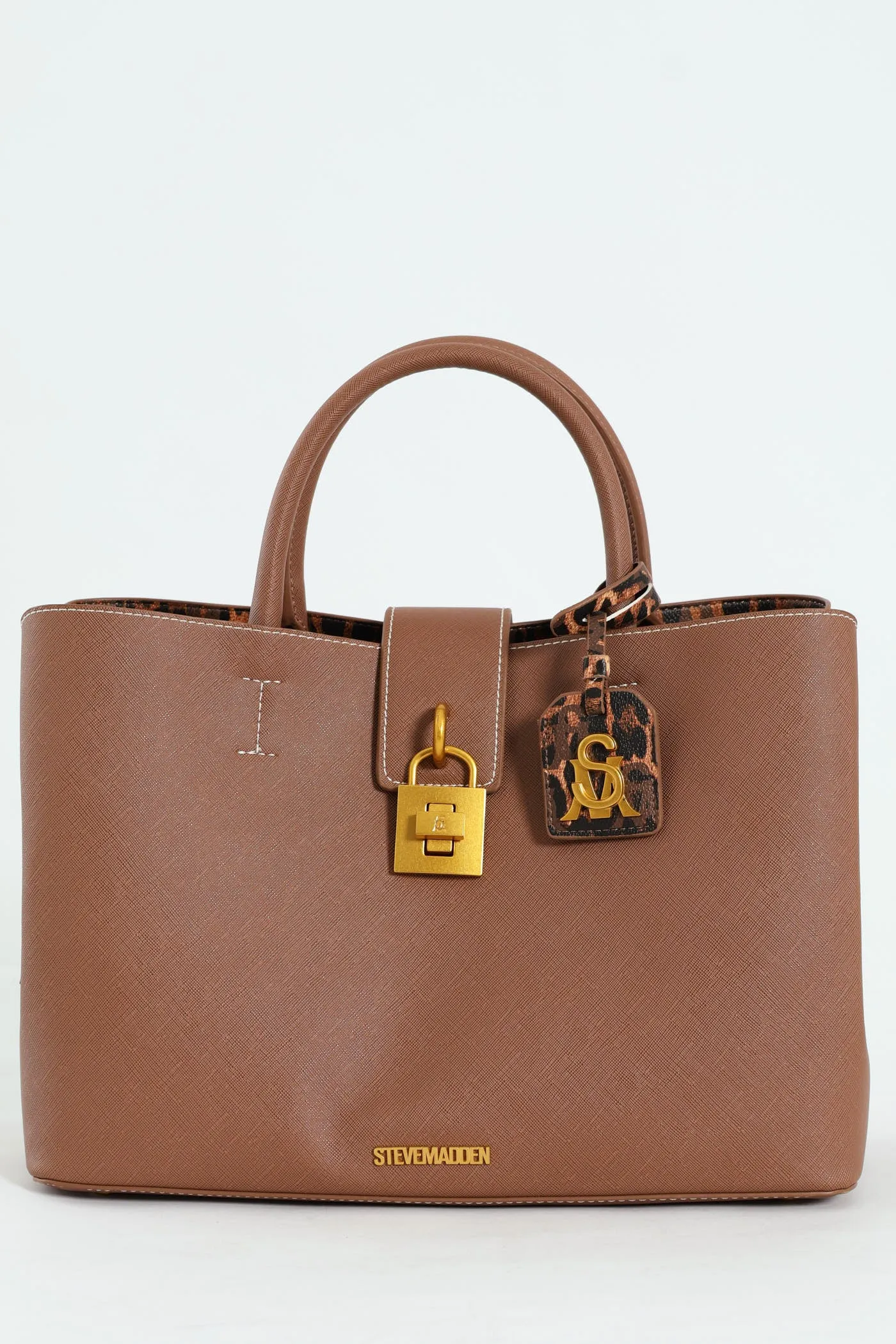 Bkess-Large Tote Bag - Chestnut sold by Edgars