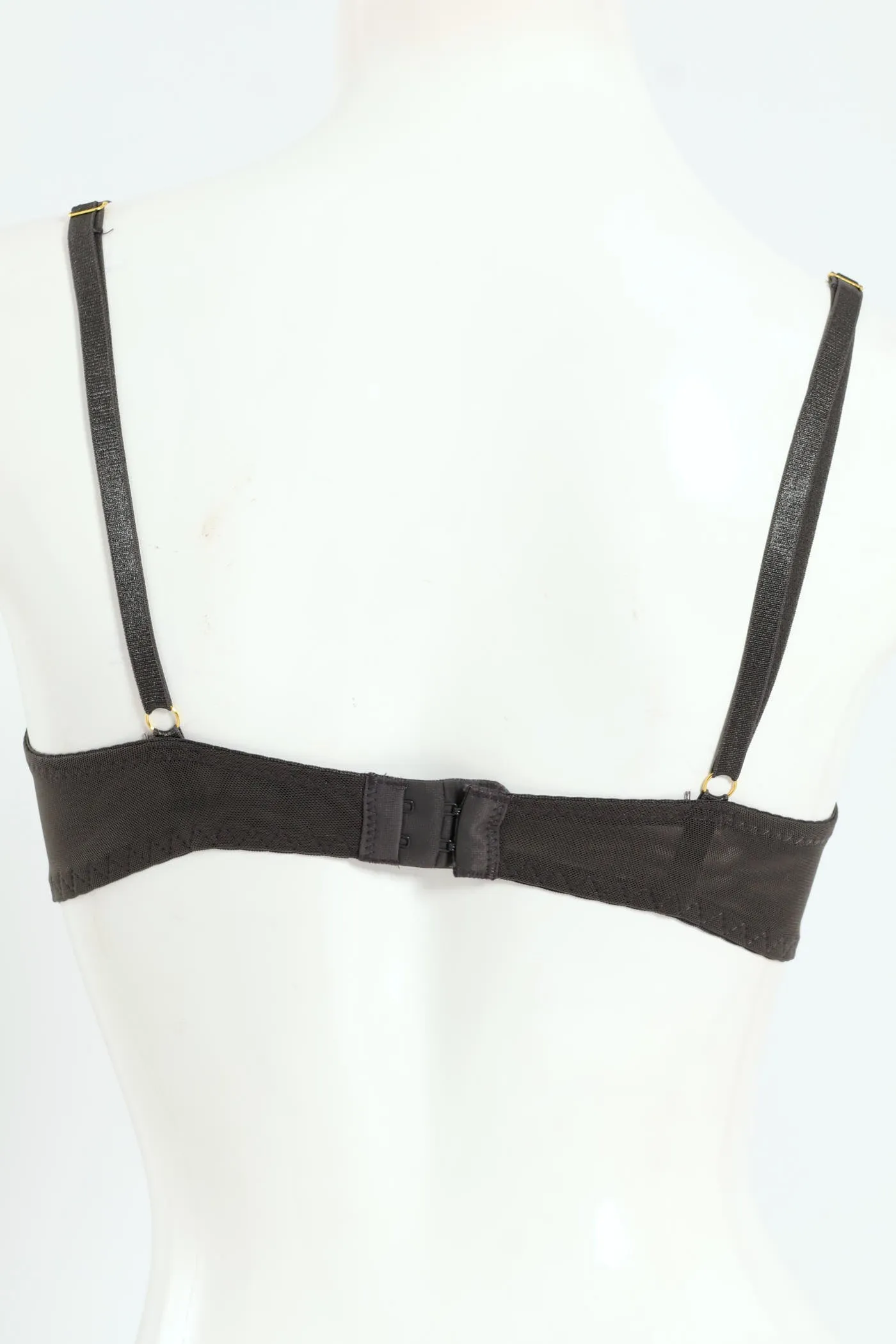 2 Pack Lace & Shiny Microfibre Balconette Bra - Dusty Rose/Graystone sold by Edgars product image thumbnail 3