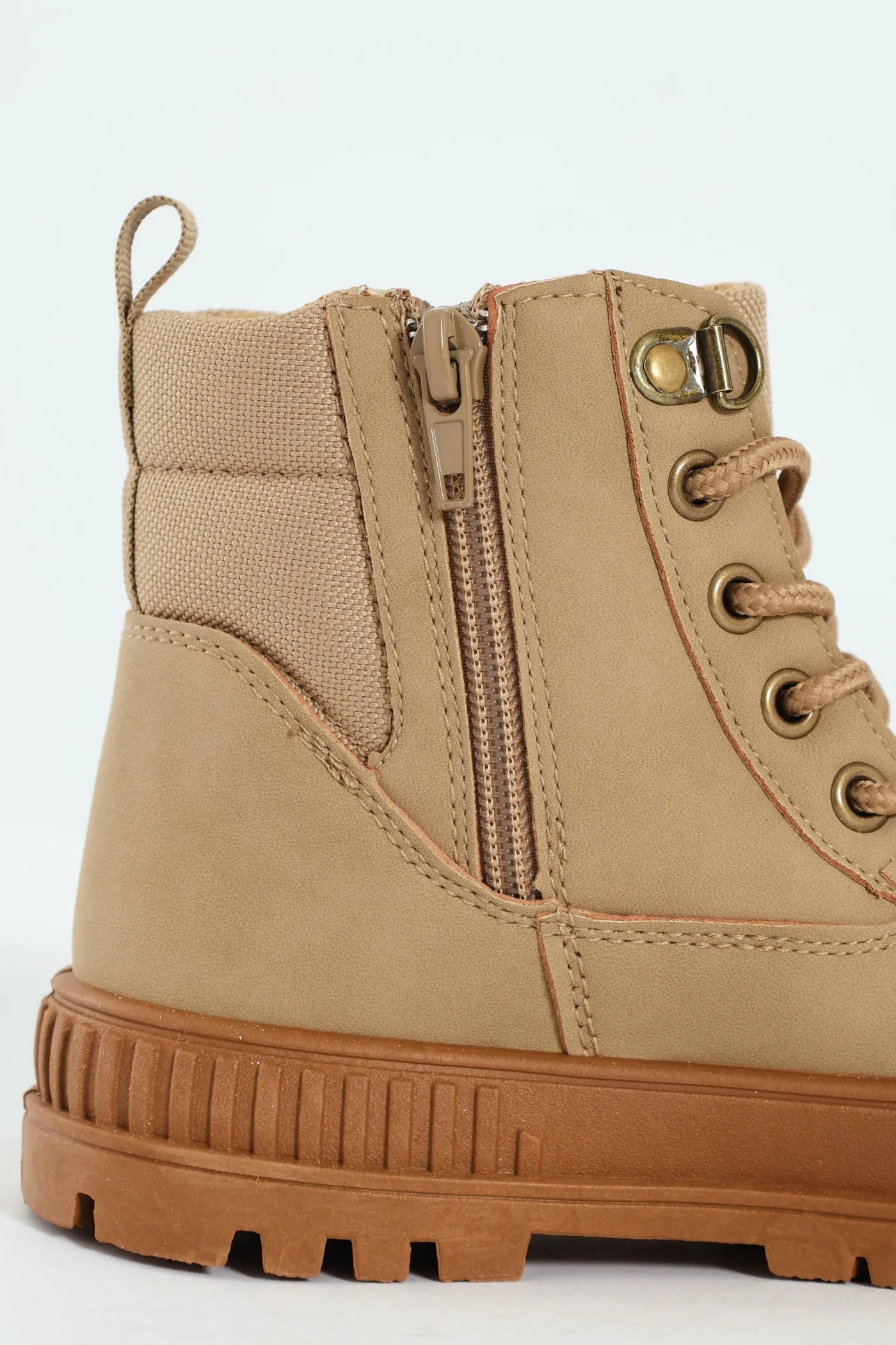 Boys Hiker Boot - Khaki sold by Edgars product image thumbnail 2