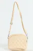 Girls Beige Quilted Sling Bag - Beige sold by Edgars