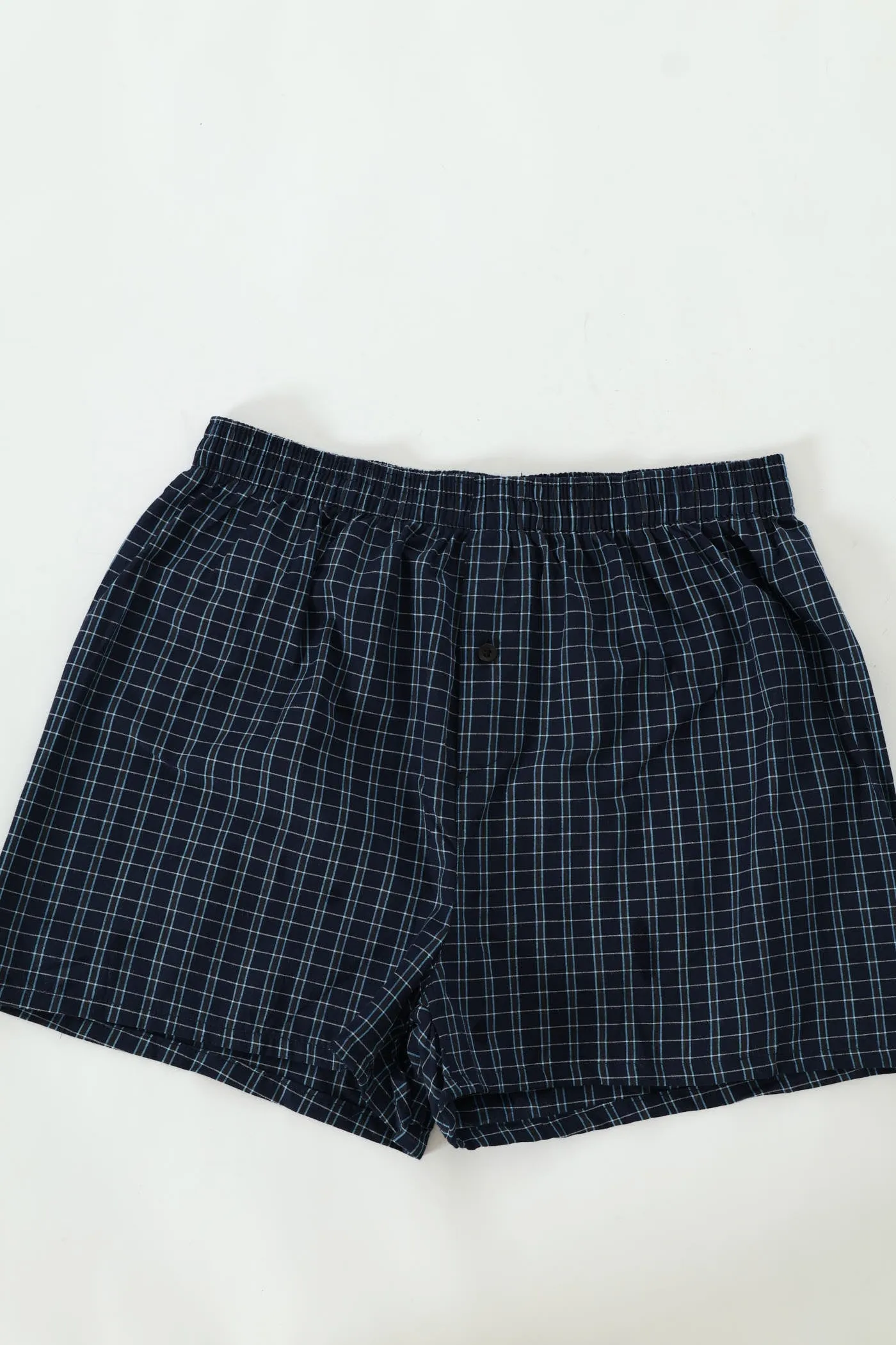 Single Fashion Woven Boxer - Blue sold by Edgars
