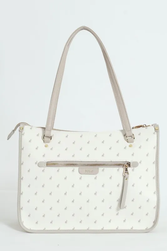 Panama Tote Bag - Grey sold by Edgars