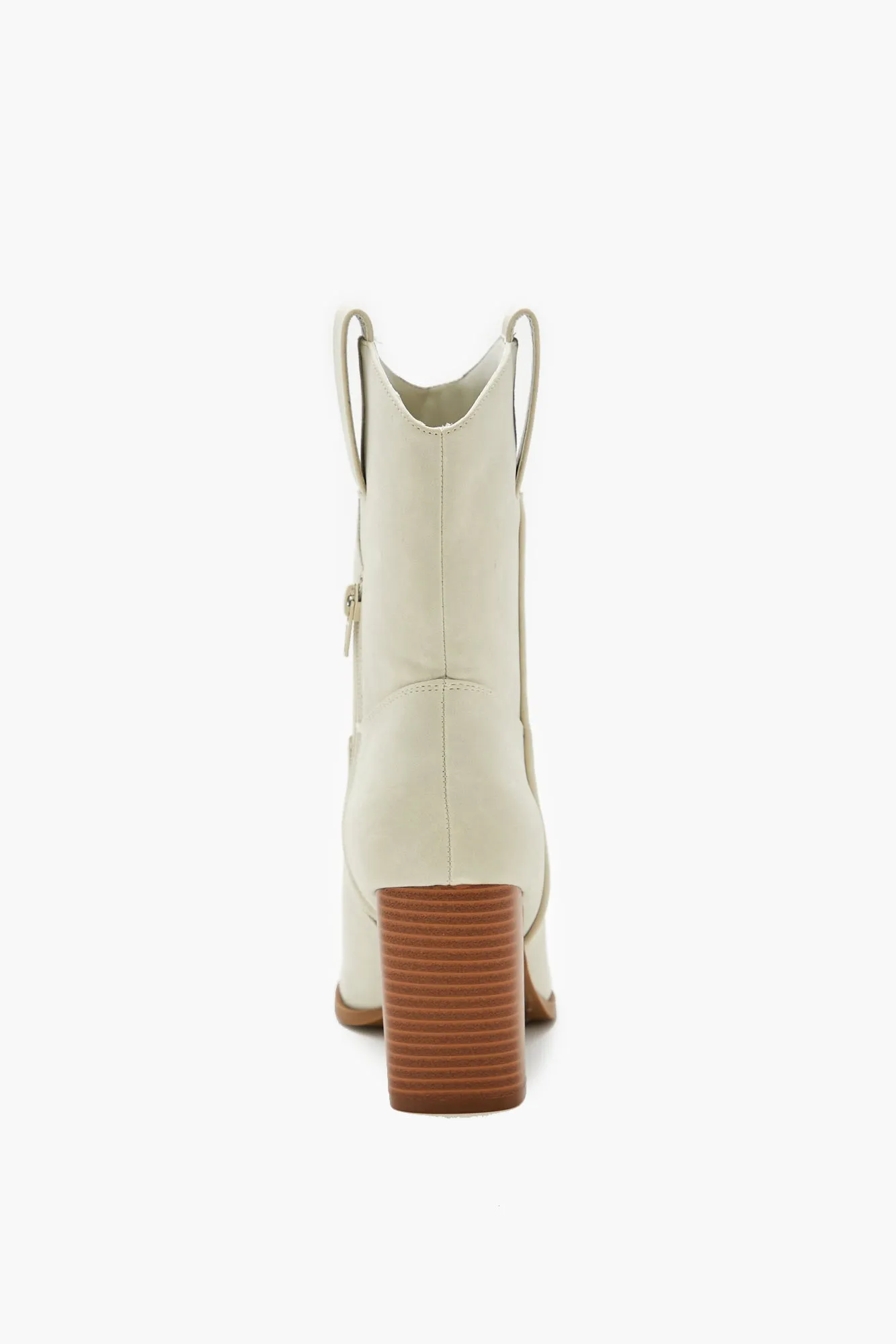 Block Heel Mid Shaft Boot - Taupe sold by Edgars product image thumbnail 4